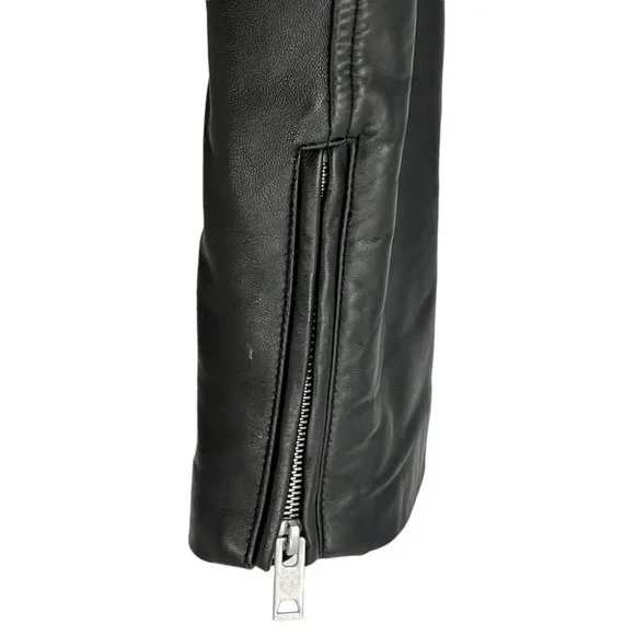 BELLE & BLOOM Just Freinds Leather Moto Jacket M